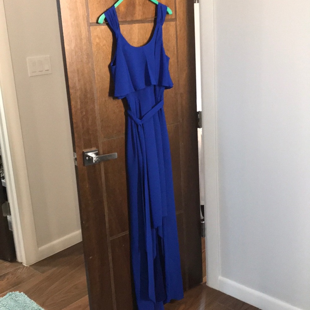 Blue dress
